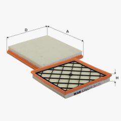 Fil Filtre HAVA FILTRESI ASTRA J 1.4 1.6 A14XER A16XER A18XER / CRUZE 09>17 F14D F16D BENZINLI