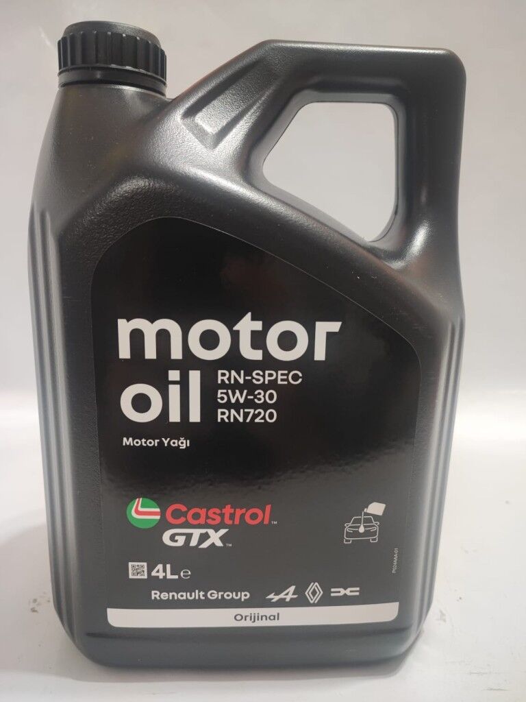 CASTROL GTX 5W-30 RN720 4LT MOTOR YAĞI RENAULT