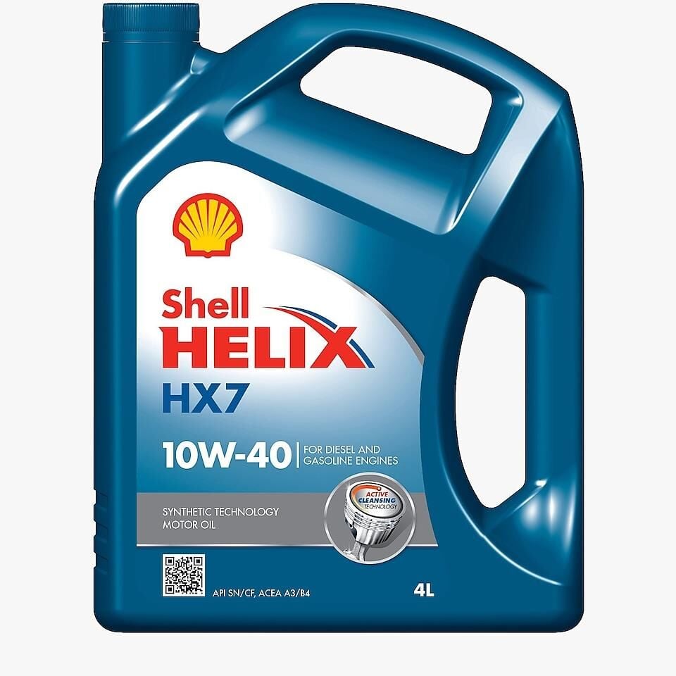 SHELL HELİX BENZİNLİ+DİZEL+LPG HX7 10W-40 4LT ÜT:2026
