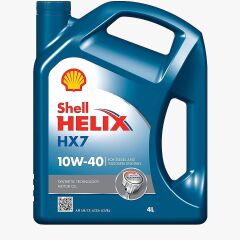 SHELL HELİX BENZİNLİ+DİZEL+LPG HX7 10W-40 4LT ÜT:2026