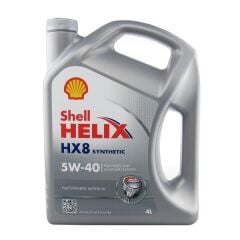 SHELL HELİX HX8 BENZİN+DİZEL+LPG MOTOR YAĞI 5W-40 4LT ÜT:2025