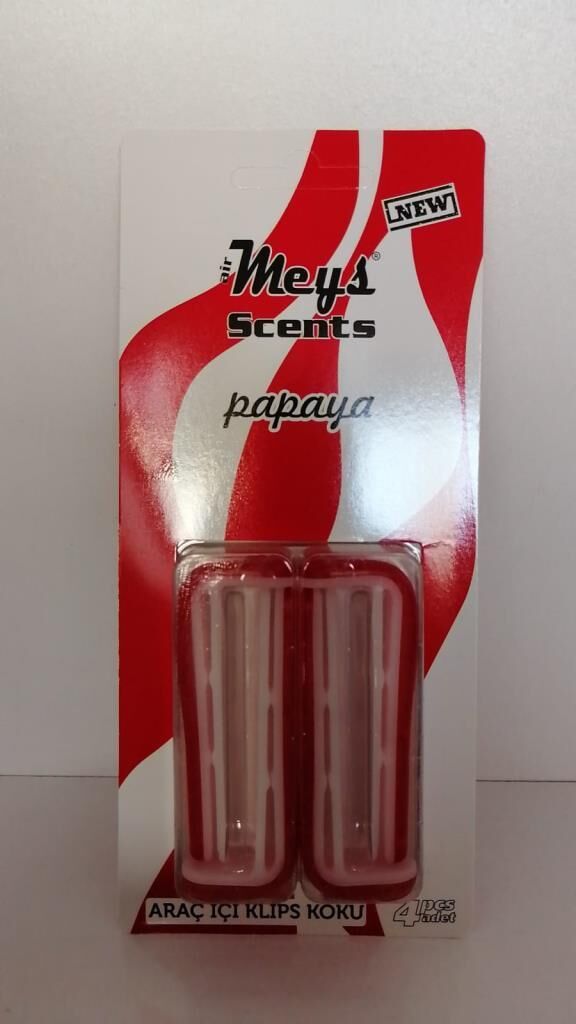 MEYS AİR POİNT KOKU MANDALLI KALORİFERE GEÇME KIRMIZI/BEYAZ