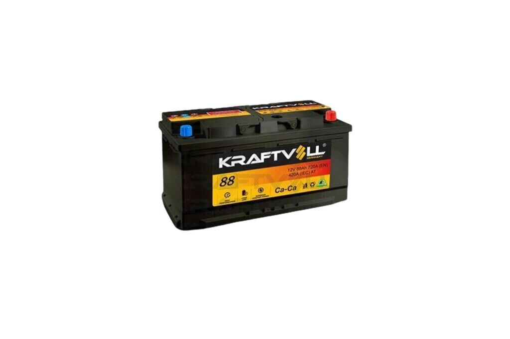 Kraftvoll AKU 12V 88 AH L5 (353×175×190) TAM KAPALI
