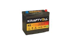 Kraftvoll AKU 12V 45 AH NS60 (238x129x227) DAR TAM KAPALI  (TIRNAKLI)