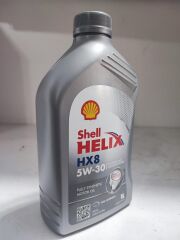 SHELL HELİX HX8 SYNTHETIC MOTOR YAĞI 5W-30 1 LT ÜT:2025