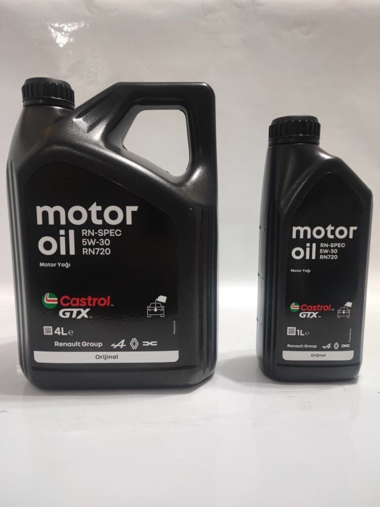 CASTROL GTX 5W-30 5LT MOTOR YAĞI RENAULT 2025 ÜRETİM