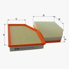 Fil Filtre HAVA FILTRESI VOLVO  V40 (525, 526) D3 D4 T5 14>