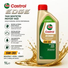 CASTROL EDGE TİTANIUM FST LL BENZİN+DİZEL 5W-30 1LT