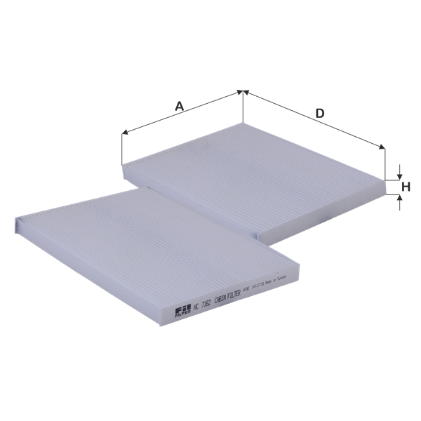 FİL HC7162 POLEN FİLTRESİ NİSSAN QASHQAİ