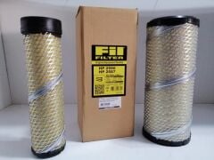 FİL HP2586 + HP2587 HAVA FİLTRESİ CASE CATERPILLER GEHL HITACHI JCB JOHN DEERE KOMATSU MASSEY FERGUSON NEW HOLLAND VOLVO