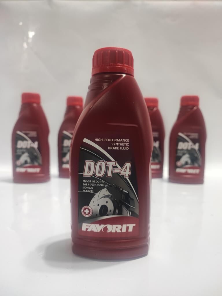 FAVORIT HİDROLİK FREN YAĞI DOT4 1 KOLİ 490 gr X 20 adet