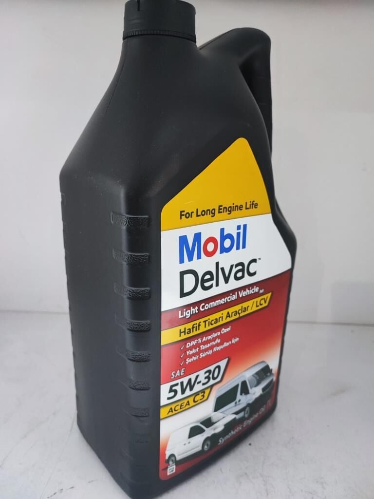 MOBİL DELVAC LCV M DPF (PARTİKÜLLÜ) 5W-30 MOTOR YAĞI 7 Litre