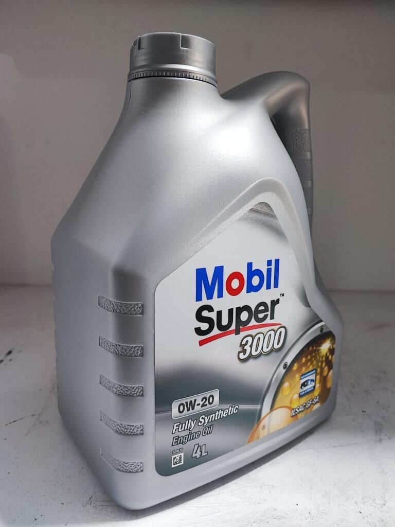 MOBİL SÜPER 3000 0W-20 TAM SENTETİK MOTOR YAĞI 4 Litre