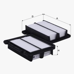 Fil Filtre HAVA FILTRESI AVEO 05>10 KALOS 02>10 T200 T250 T255 1.4 16V 90HP