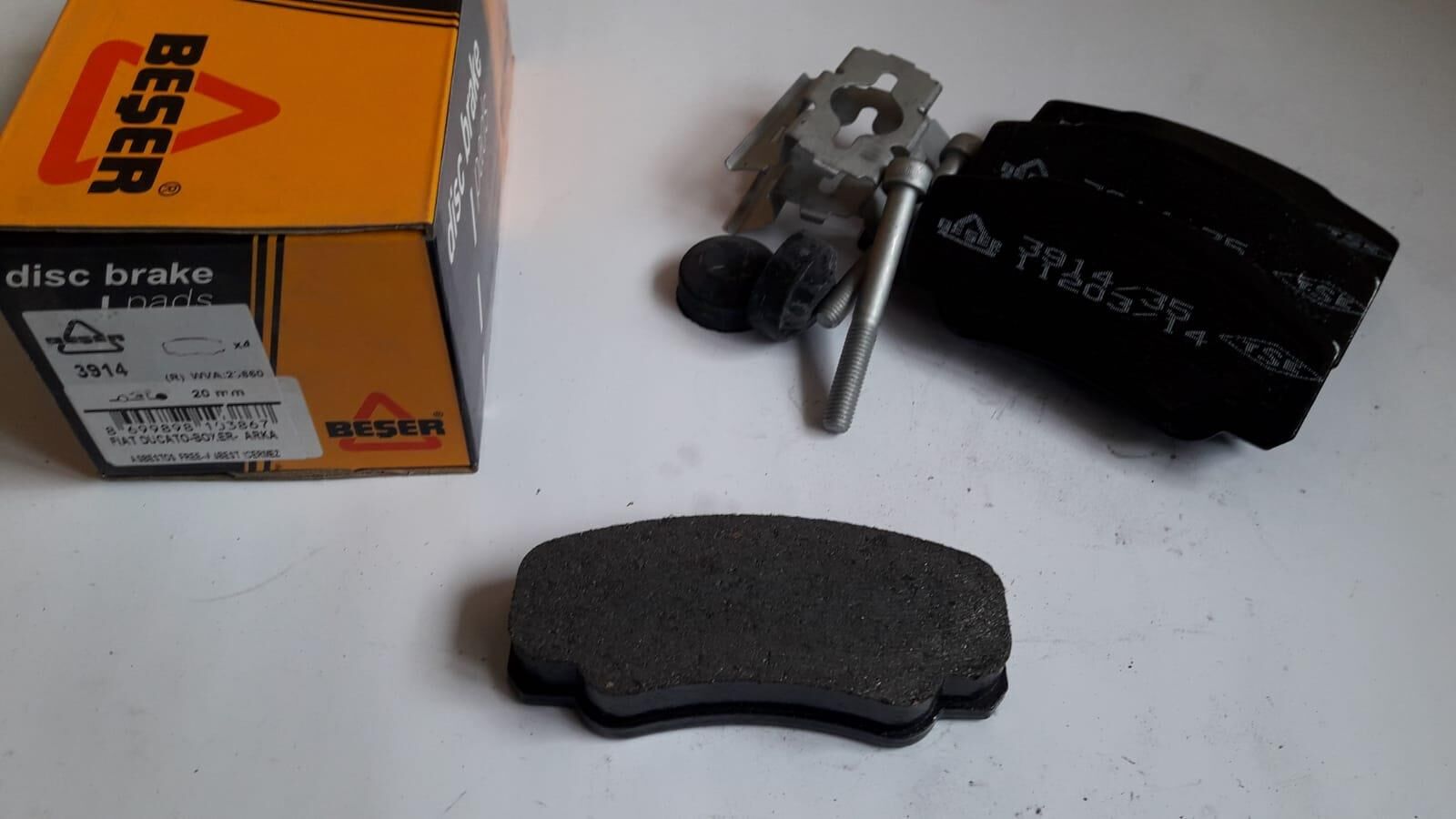 BEŞER FREN BALATASI ARKA DİSK DUCATO BOXER JUMPER