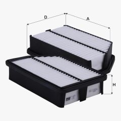 Fil Filtre HAVA FILTRESI HYUNDAI IX35 1.6 GDI 1.7 CRDI 2.0 CRDI 10-> KIA SPORTAGE 1.6 GDI 1.7 CRDI 2.0 CRDI 10->