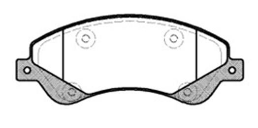 BEŞER FREN BALATASI ÖN FİŞSİZ A.ÇEKER FİŞSİZ TRANSİT V347