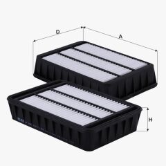 Fil Filtre HAVA FILTRESI 4007 2.2 HDI / C CROSSER 07> 2.2 HDI / ASX 11> LANCER 08> OUTLANDER 07> 2.0 DID