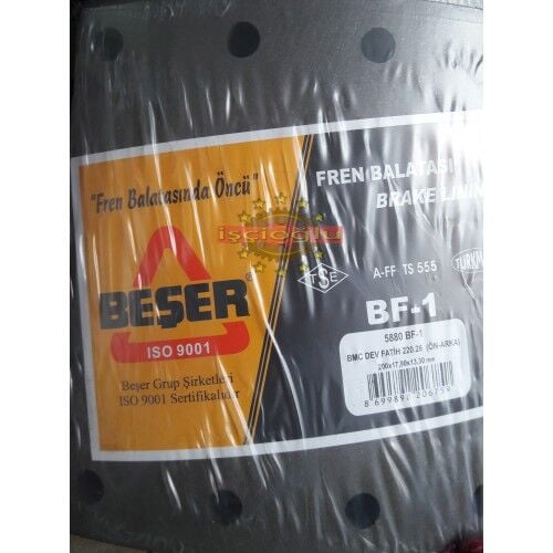 BEŞER 5880 BF11 FREN BALATASI BMC DEV FATİH PRO 1 TAKIM