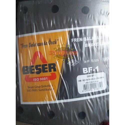 BEŞER 5880 BF11 FREN BALATASI BMC DEV FATİH PRO 1 TAKIM