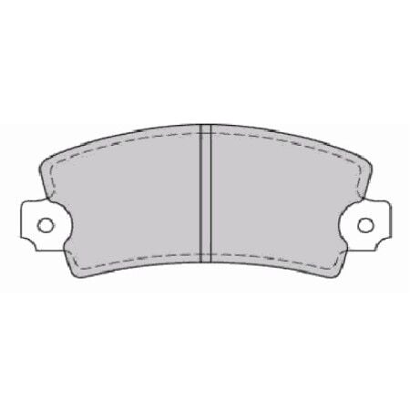 BEŞER FREN BALATASI ÖN R12 TOROS