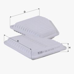 Fil Filtre HAVA FILTRESI TOYOTA RAV4 06-12 CAMRY 06->