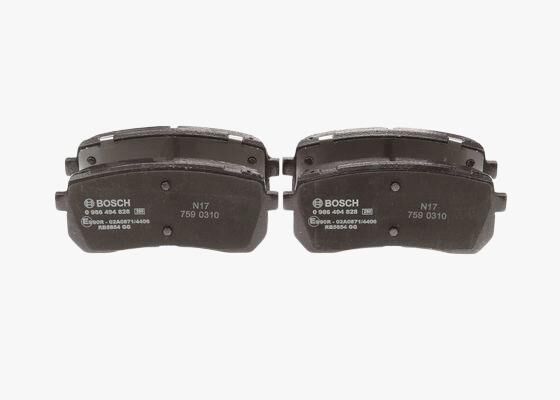 Bosch ARKA FREN BALATASI DISK H-1 07-> IX55 3.8 V6 4X4 08-> CARNIVAL 06-> SORENTO 15->