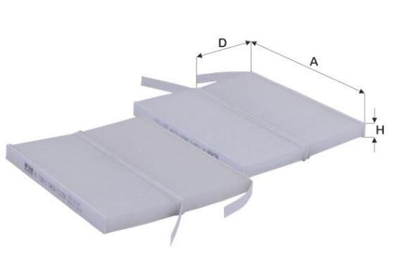 FİL HC7185-2 POLEN FİLTRESİ KANGOO MASTER CİTAN MOVANO B