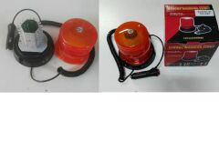 İKAZ LAMBASI DÖNER BUTONLU ÇAKAR MIKNATISLI 12-24V
