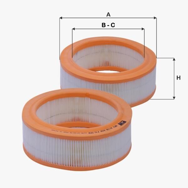 Fil Filtre HAVA FILTRESI TRANSIT 86> TRANSIT 92>