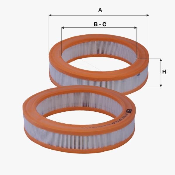 Fil Filtre HAVA FILTRESI R9 R19 CLIO ENJ,