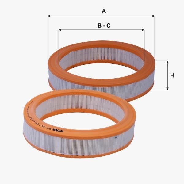 Fil Filtre HAVA FILTRESI GOLF III 91>97 POLO CLASSIC CADDY II 95>04 / 80 100 / CORDOBA 93>99 IBIZA II 1.4 1.6