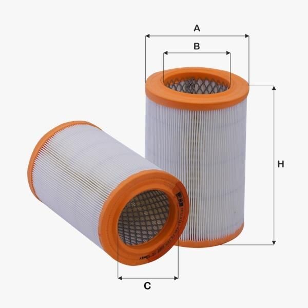 Fil Filtre HAVA FILTRESI SAFRANE 2,5 20V 165HP 07 / 96 12 / 00