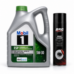 MOBİL 1 ESP FORMULA P DEXOS2 DPF MOTOR YAĞI 5W-30 4 Litre + Balata Spreyi 500 ml