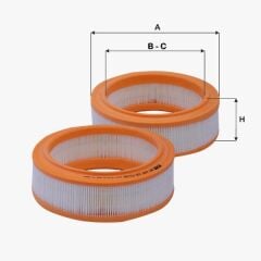 Fil Filtre HAVA FILTRESI DOKKER SANDERO LOGAN CLIO II KANGOO MEGANE I 1,4 / 1,6