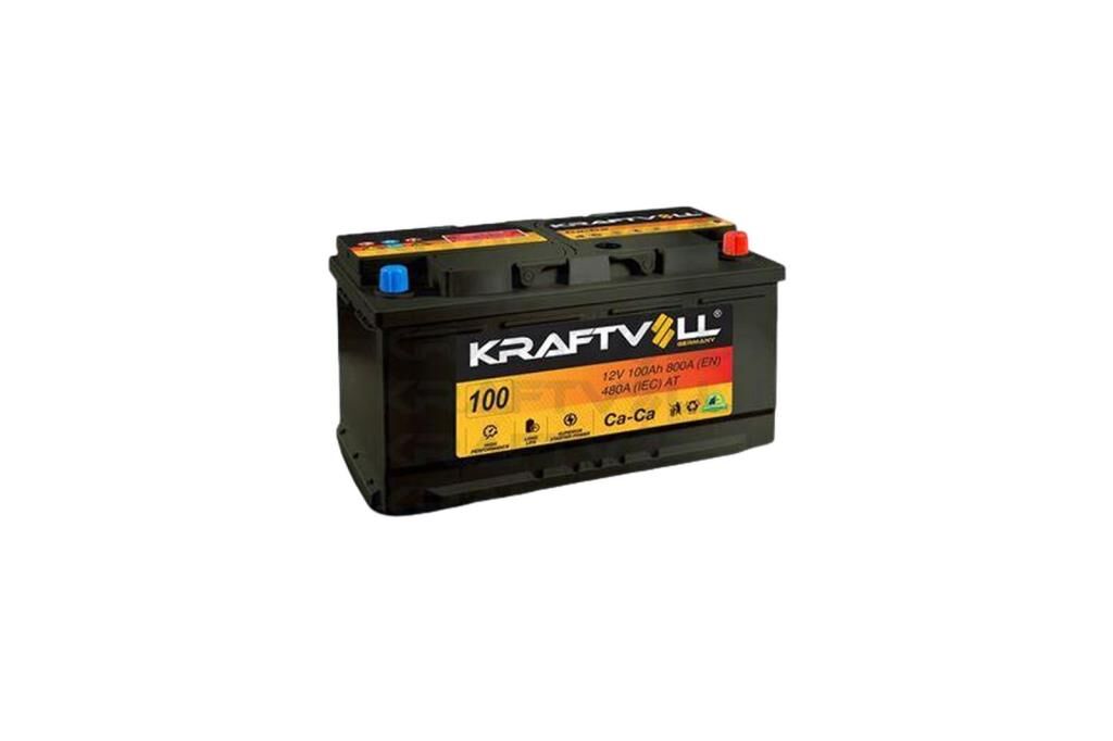 Kraftvoll AKU 12V 100 AH LB5 (353×175×175) TAM KAPALI