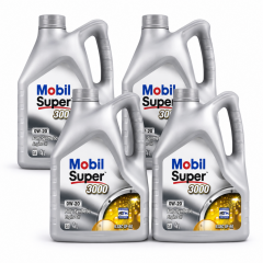 MOBİL SÜPER 3000 0W-20 TAM SENTETİK MOTOR YAĞI 4 X 4 Litre