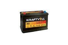 Kraftvoll AKU 12V 90 AH N70 (306×173×225) TAM KAPALI TERS