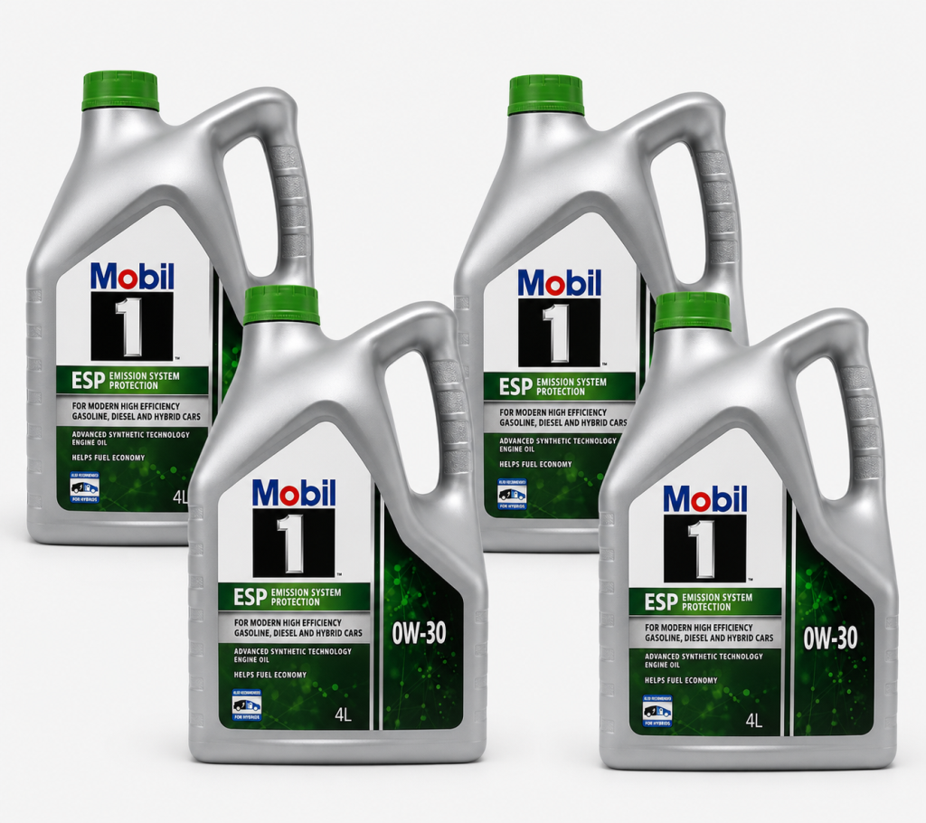 MOBİL 1 ESP 0W-30 TAM SENTETİK MOTOR YAĞI 4 x 4 Litre