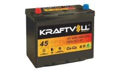 Kraftvoll AKU 12V 45 AH NS60 (238x129x227) DAR TAM KAPALI TERS