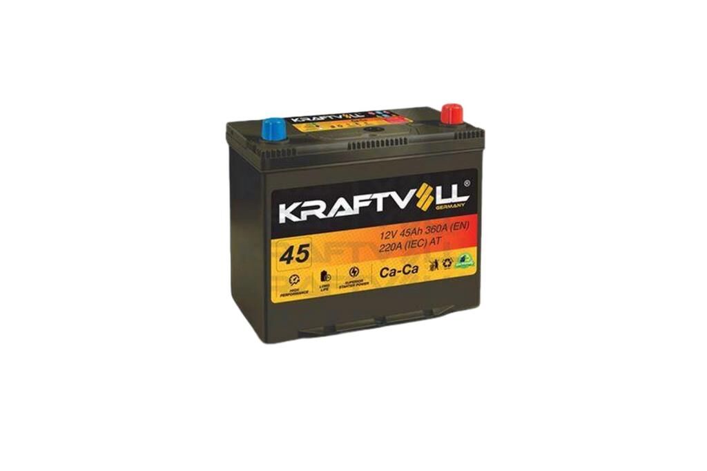 Kraftvoll AKU 12V 45 AH NS60 (238x129x227) DAR TAM KAPALI