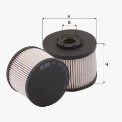 Fil Filtre YAKIT FILTRESI SCUDO II P308 P3008 P407 P5008 C4 C5 CMAX MONDEO IV S MAX GALAXY II 2,0HDI / 2,0TDCI (