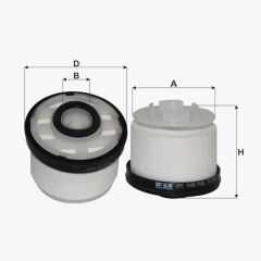 Fil Filtre MAZOT FILTRESI TOYOTA HILUX VIGO 2006-2011 MITSUBISHI L200 2015-> ISUZU DMAX 2012-> FIAT FULLBACK 2016->