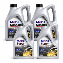 MOBİL SÜPER 2000 XE ACEA C2 5W-30 DPF MOTOR YAĞI 4 X 4 Litre