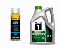 MOBİL 1 ESP 0W-30 MOTOR YAĞI 5 Litre + Klima Bombası 200 ml