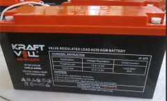 Kraftvoll AKU 12V 150 AH (10HR),160 AH (20 HR) PLUS VRLA AGM  OT150 (484X170X241X241)