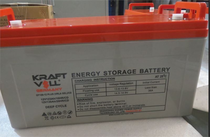 Kraftvoll AKU 12V 123 AH (10HR),130 AH (20 HR) PLUS VRLA AGM OT120 (406 X172X208X237)