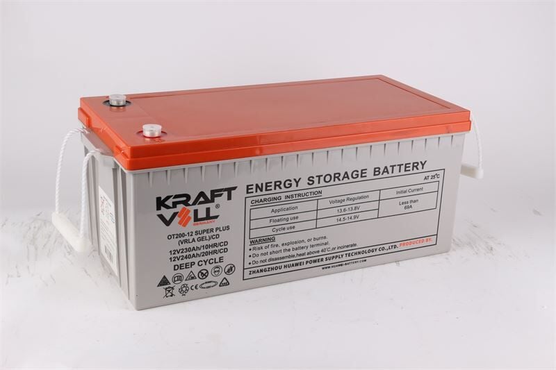 Kraftvoll AKU 12V 230  AH (10HR),240 AH (20 HR) SUPER PLUS VRLA GEL CD DEEP CYCLE GEL  (522X239X217X222)