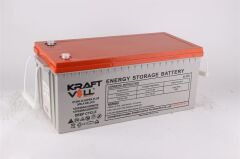 Kraftvoll AKU 12V 230  AH (10HR),240 AH (20 HR) SUPER PLUS VRLA GEL CD DEEP CYCLE GEL  (522X239X217X222)
