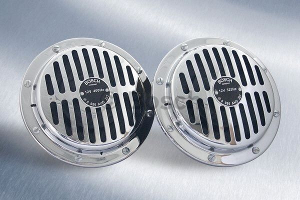 Bosch YUKSEK SES SUPERTON BUYUK KAFA NIKELAJ KORNA 12V 325/400 HZ 110 DB